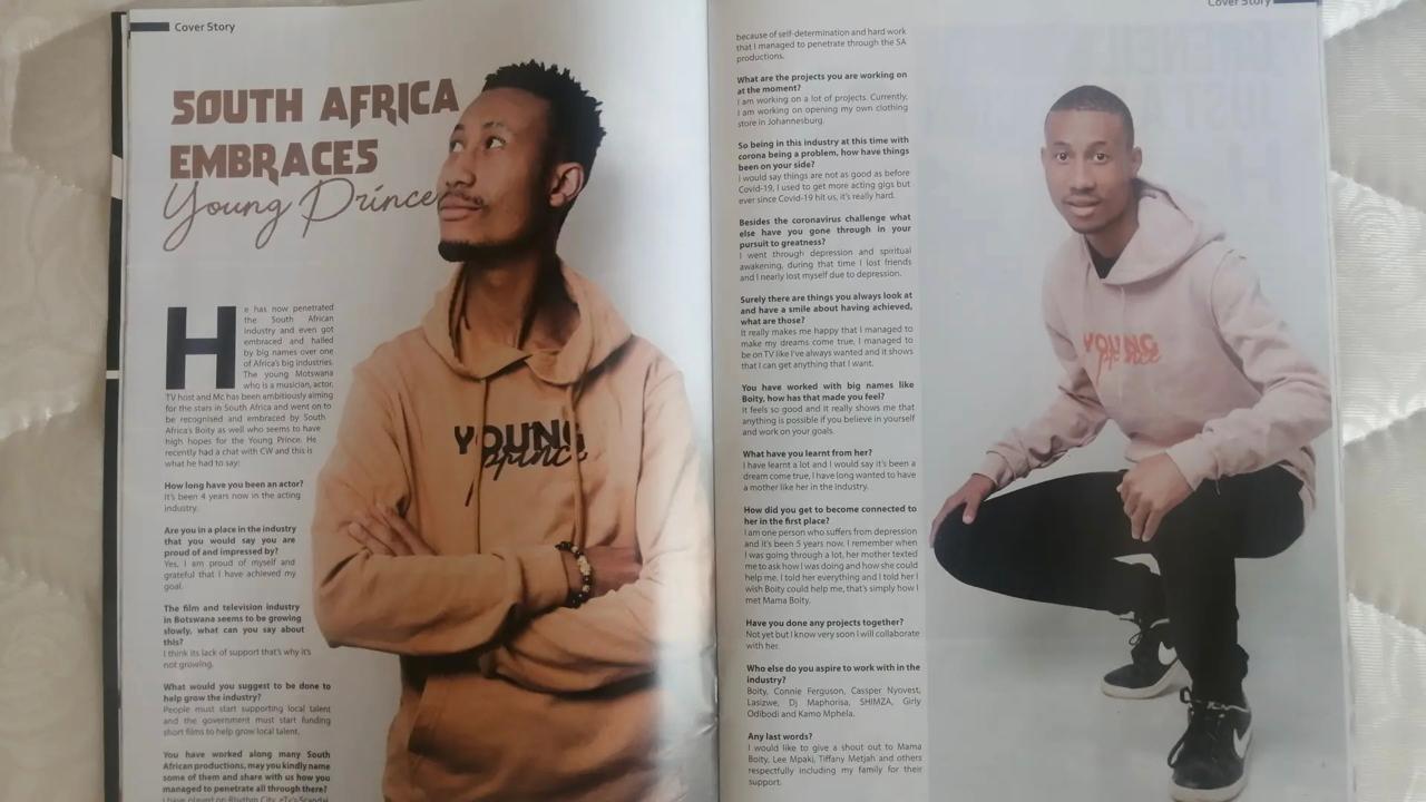 Magazine Cover - That Boy - cover feature